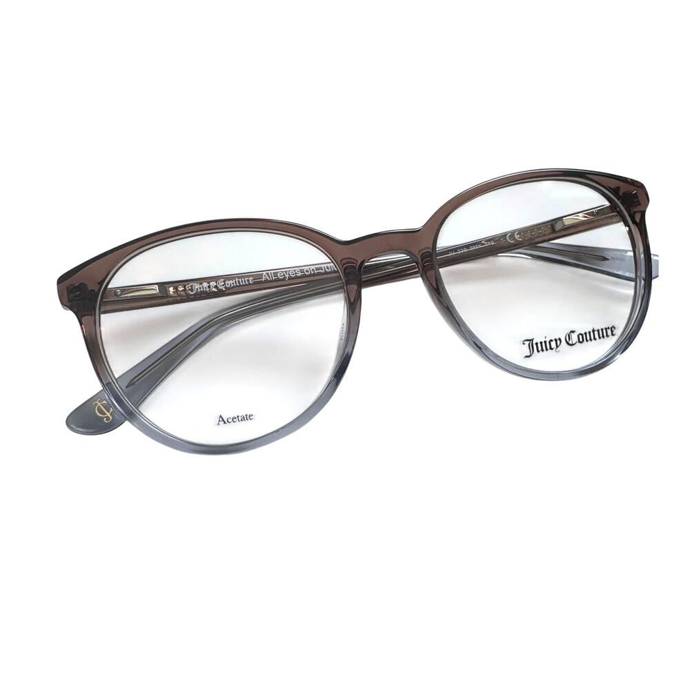 NEW Juicy Couture JU 239 Brown Caramel Ombre Round Eye glasses